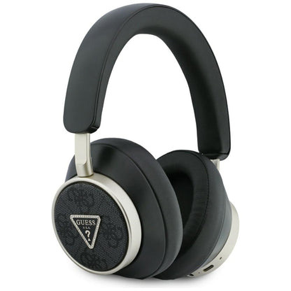 Handsfree Bluetooth Guess 4G Gold Triangle Logo, A2DP, Černá