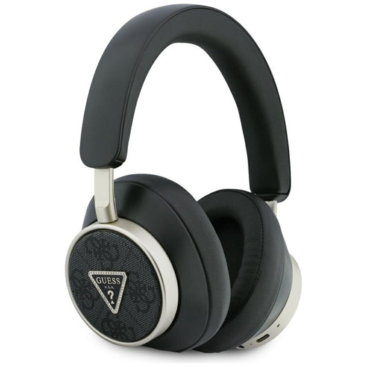 Handsfree Bluetooth Guess 4G Gold Triangle Logo, A2DP, Černá