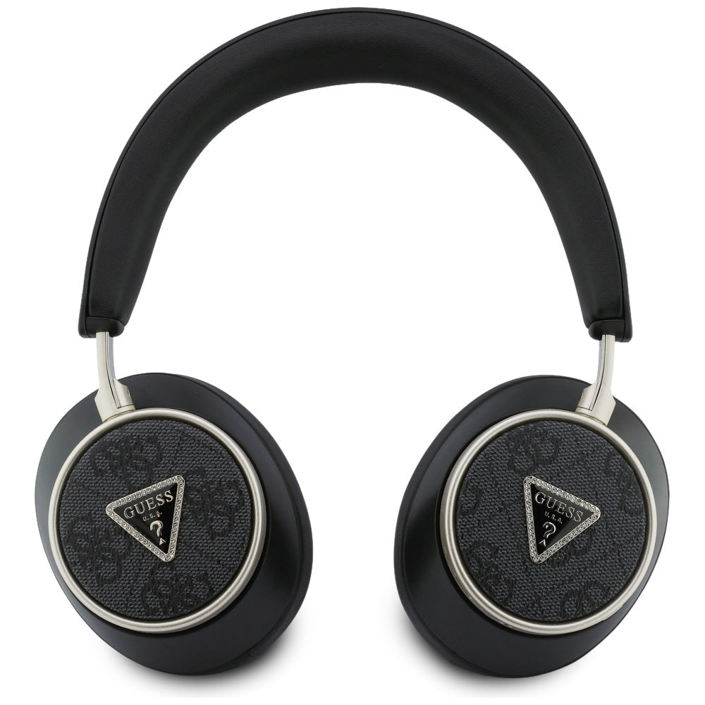 Handsfree Bluetooth Guess 4G Gold Triangle Logo, A2DP, Černá