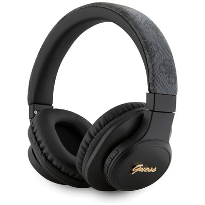 Handsfree Bluetooth Guess 4G Tone on Tone Script Logo, A2DP, Černá
