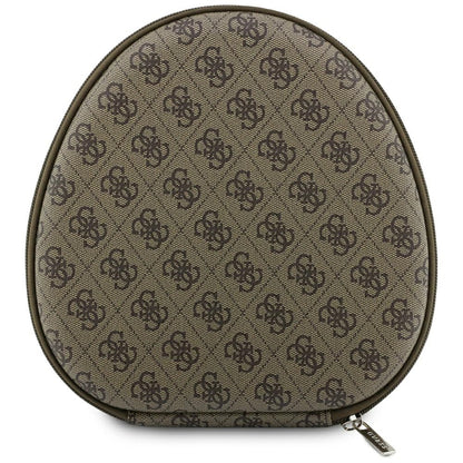 Handsfree Bluetooth Guess 4G Gold Triangle Logo, A2DP, Hnědá