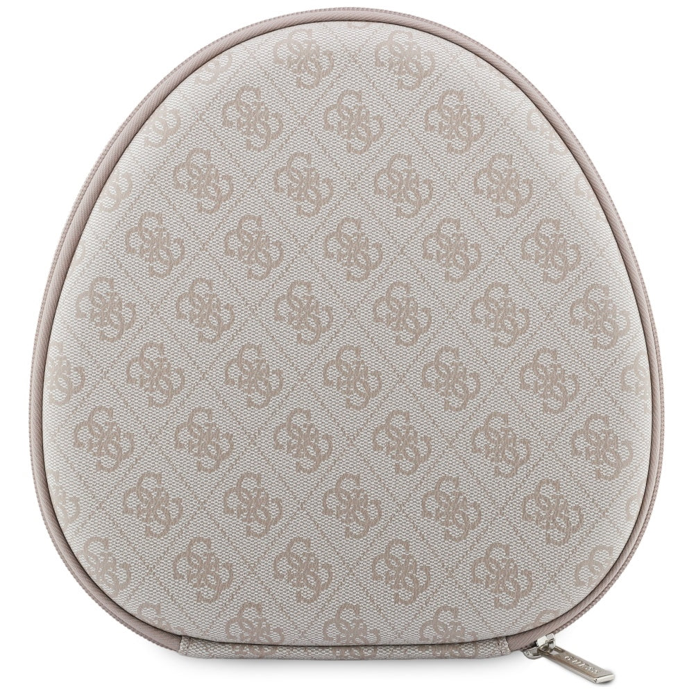 Handsfree Bluetooth Guess 4G Gold Triangle Logo, A2DP, Růžový