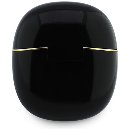 Handsfree Bluetooth Guess Glossy Gold Line Classic, TWS, Černá