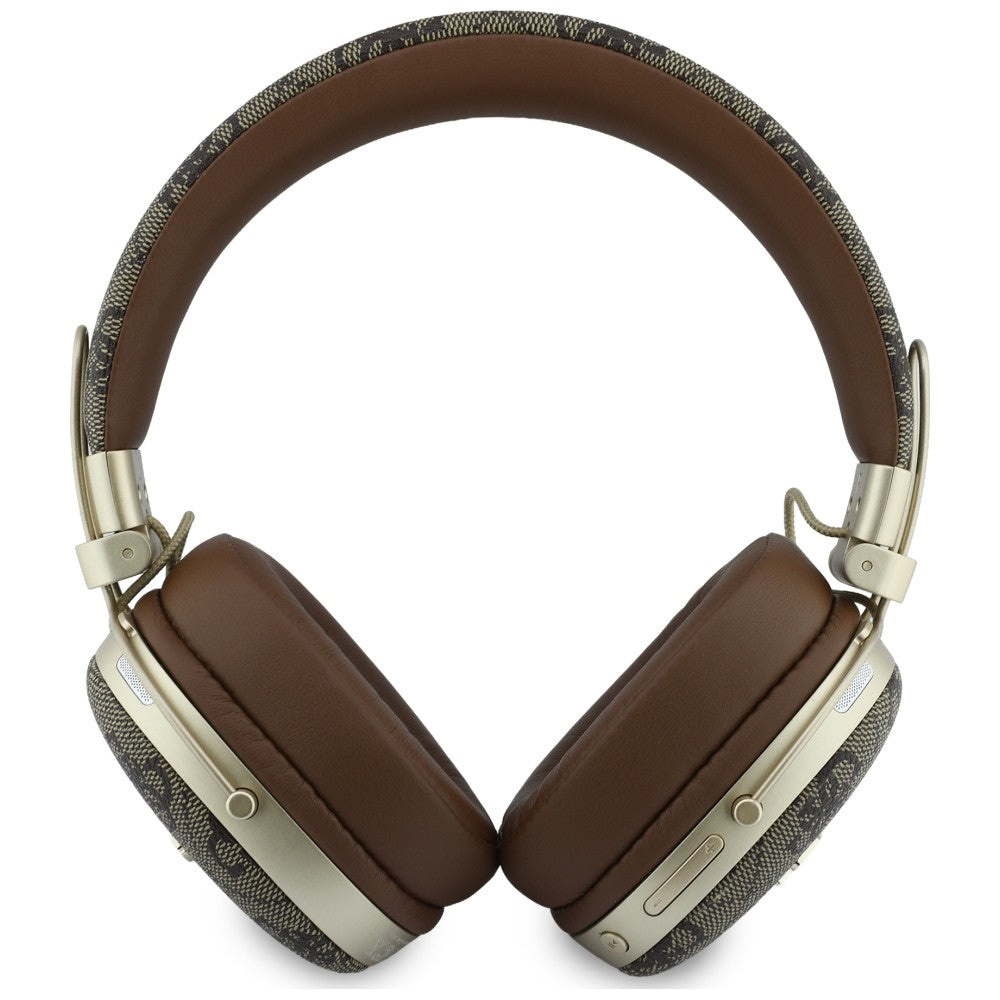 Handsfree Bluetooth Guess Metal 4G Script Logo, A2DP, Hnědá