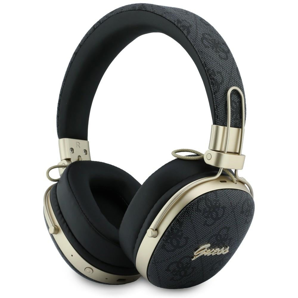 Handsfree Bluetooth Guess Metal 4G Script Logo, A2DP, Black