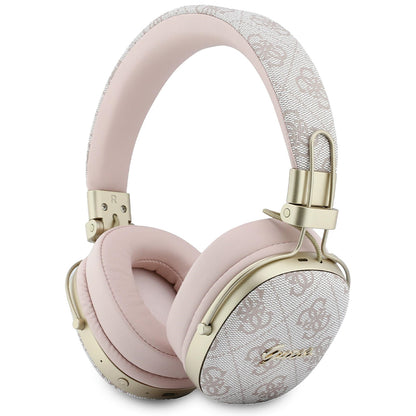 Handsfree Bluetooth Guess Metal 4G Script Logo, A2DP, Růžová
