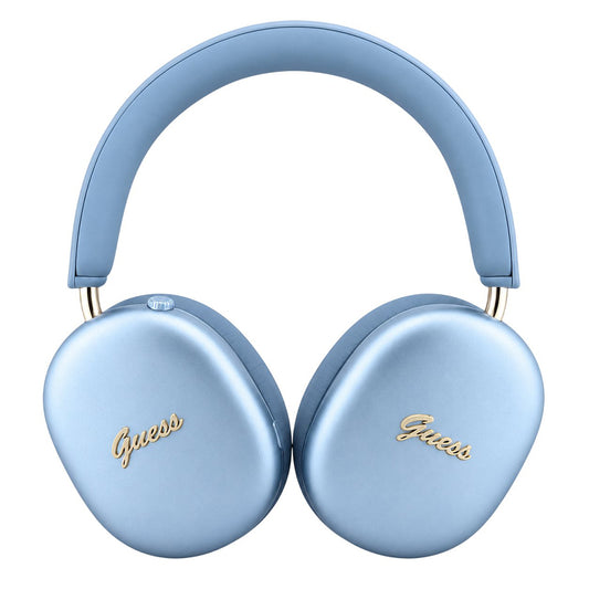 Bluetooth handsfree Guess Metal Script Logo, A2DP, modrá