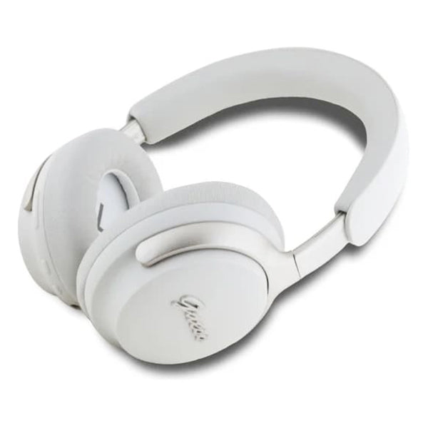 Handsfree Bluetooth Guess Metal Script Logo, A2DP, ANC, Bežová