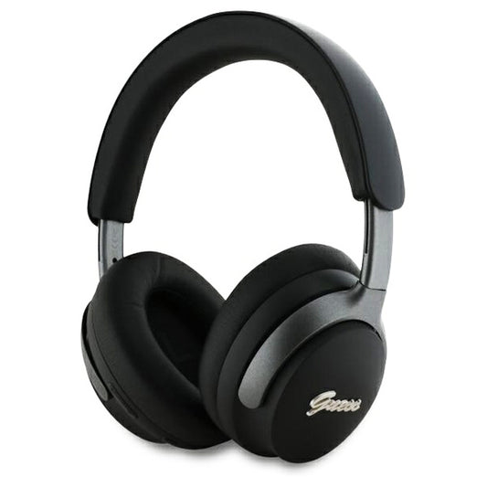 Handsfree Bluetooth Guess Metal Script Logo, A2DP, ANC, Černá