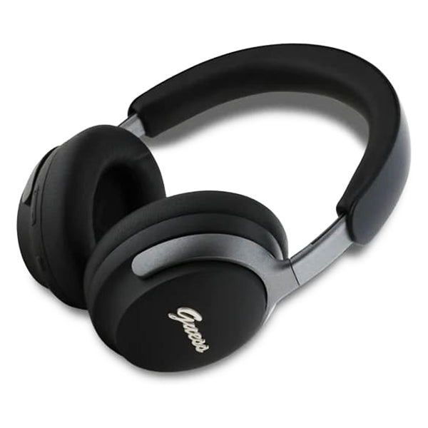 Handsfree Bluetooth Guess Metal Script Logo, A2DP, ANC, Černá