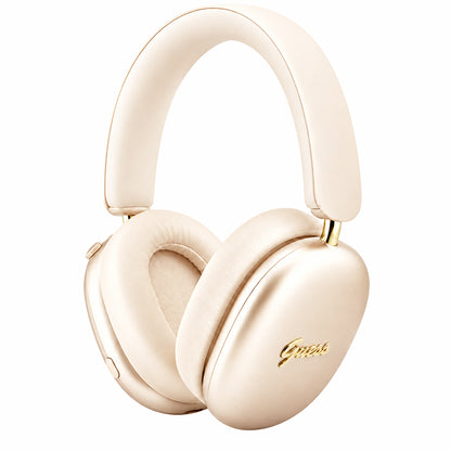 Handsfree Bluetooth Guess Metal Script Logo, A2DP, béžová