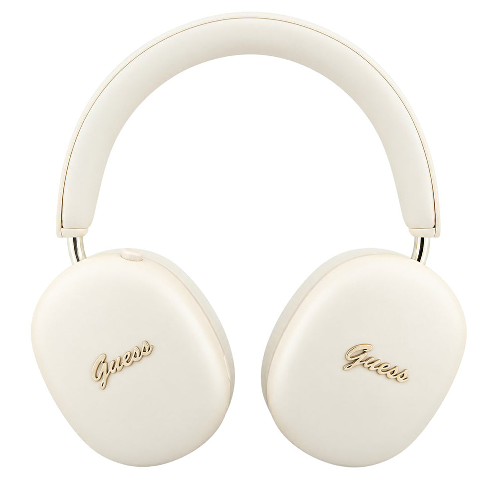 Handsfree Bluetooth Guess Metal Script Logo, A2DP, béžová