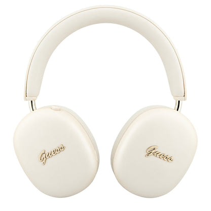 Handsfree Bluetooth Guess Metal Script Logo, A2DP, béžová