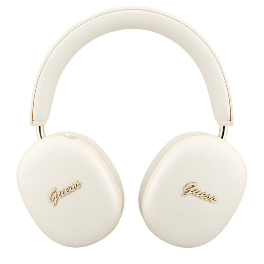 Handsfree Bluetooth Guess Metal Script Logo, A2DP, béžová