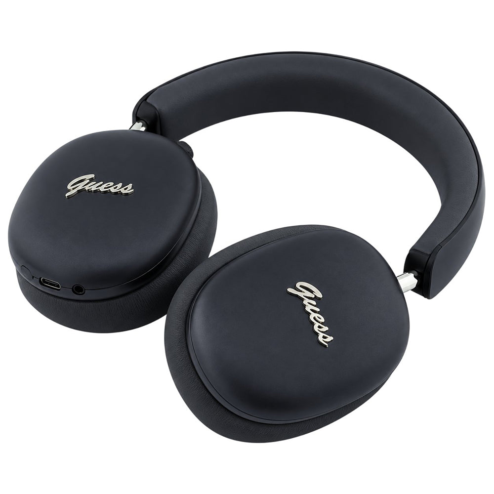 Guess Metal Script Logo Bluetooth Handsfree, A2DP, Black