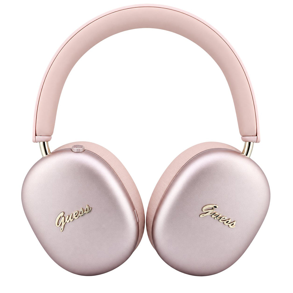 Guess Metal Script Logo Bluetooth Handsfree, A2DP, Pink