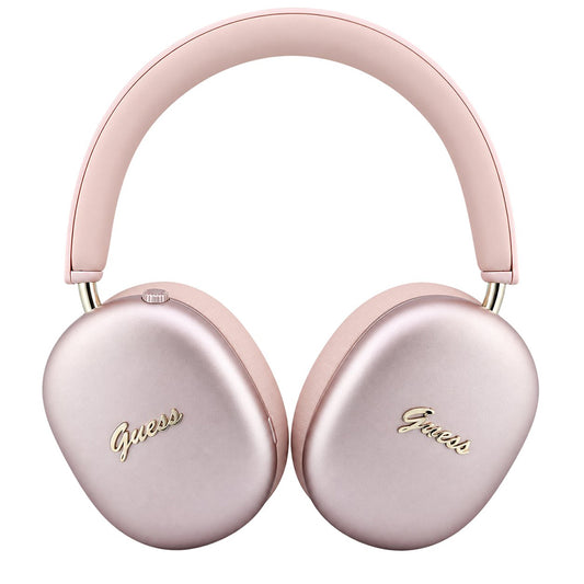 Handsfree Bluetooth Guess Metal Script Logo, A2DP, růžová
