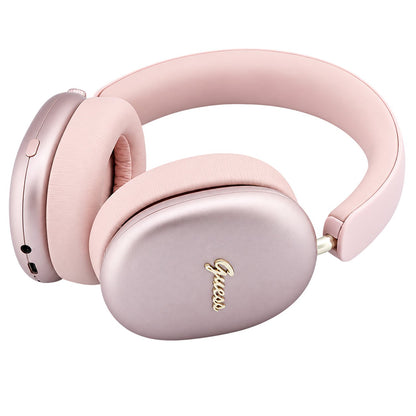 Guess Metal Script Logo Bluetooth Handsfree, A2DP, Pink