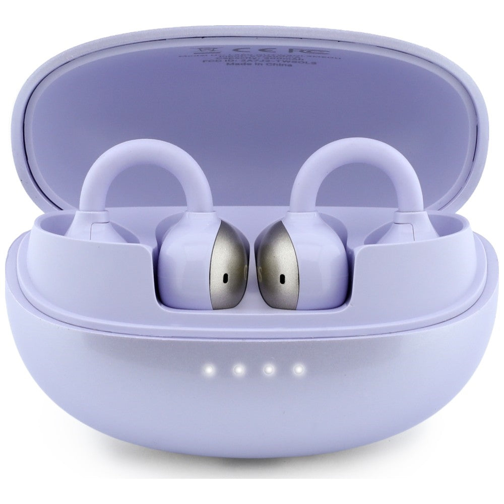 Handsfree Bluetooth Guess Kovový Povrch Elektrolytická Úprava Klasické, TWS, Fialové