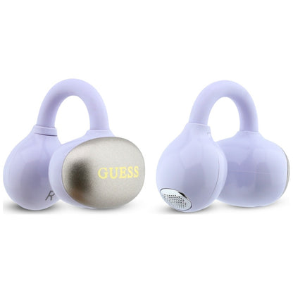 Handsfree Bluetooth Guess Kovový Povrch Elektrolytická Úprava Klasické, TWS, Fialové