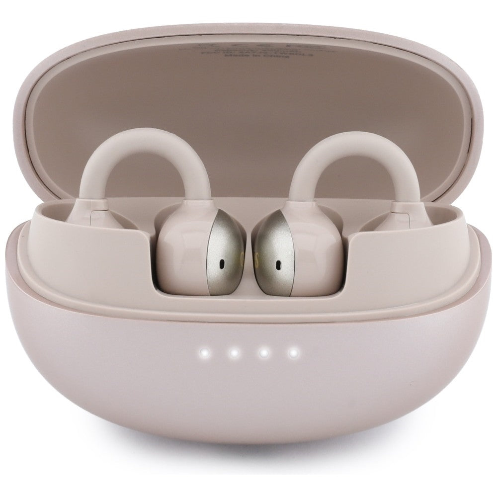 Handsfree Bluetooth Guess Metalický povrch s elektrolytickými částmi Classic, TWS, růžová