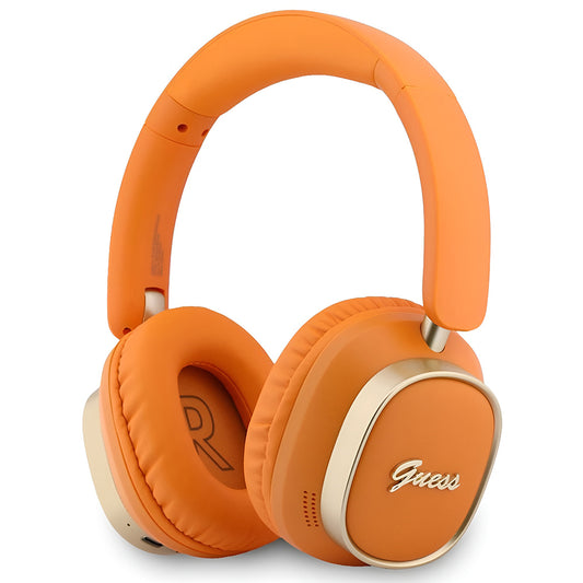 Handsfree Bluetooth Guess Rectangle Metal Script, A2DP, Oranžová