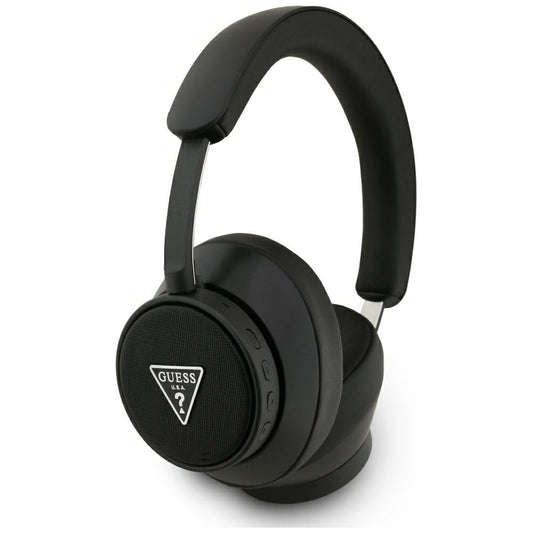 Handsfree Bluetooth Guess Saffiano Triangle Logo, A2DP, Černá