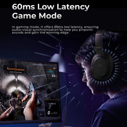 Handsfree Bluetooth HAVIT H612BT, A2DP, Černá