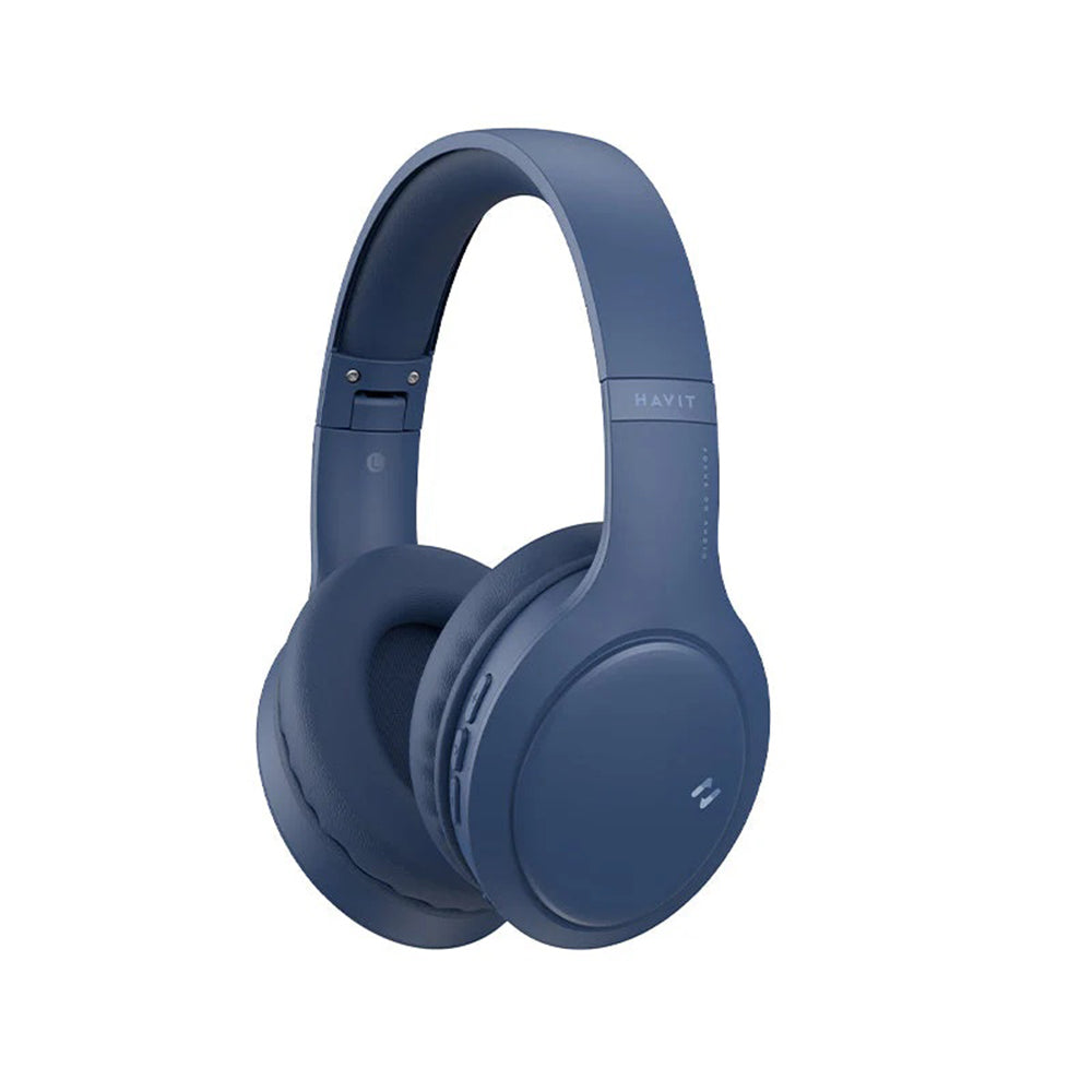 Handsfree Bluetooth HAVIT H633BT, Multipoint, A2DP, Modrá