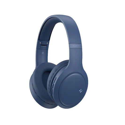 Handsfree Bluetooth HAVIT H633BT, Multipoint, A2DP, Modrá