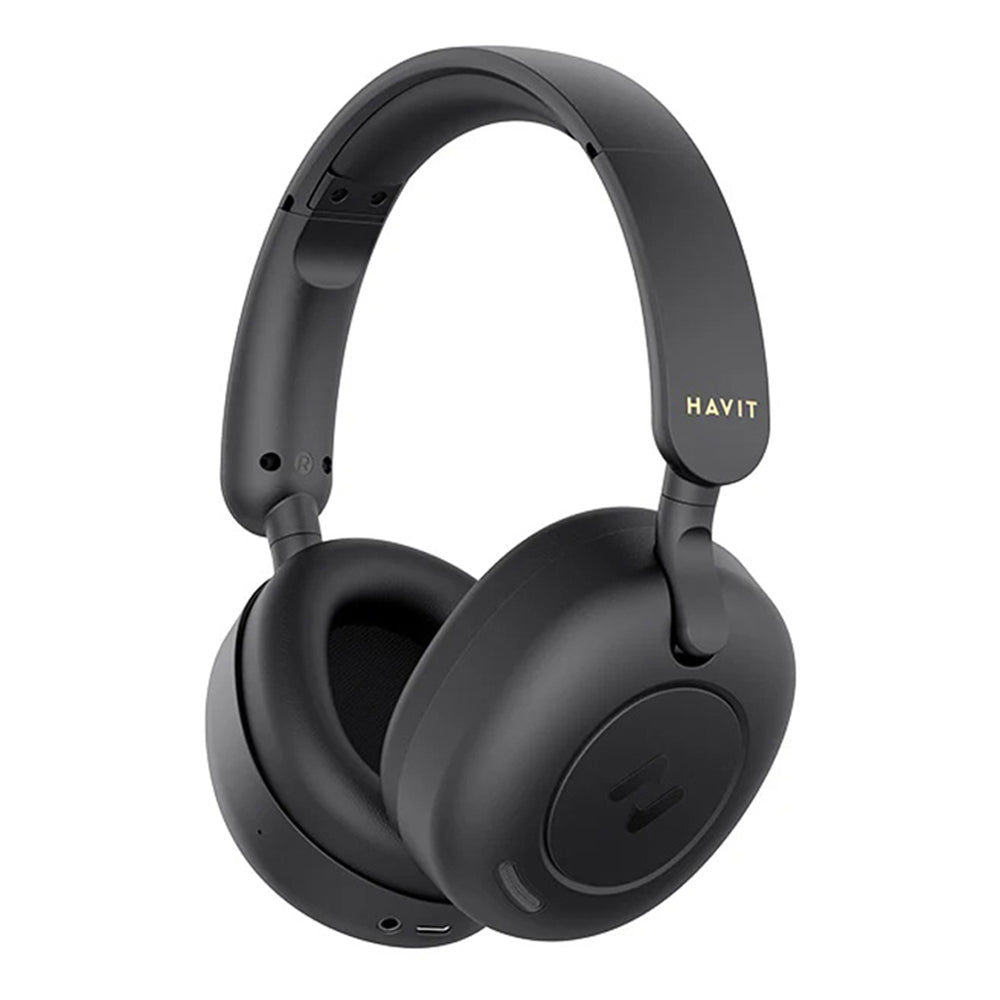 Handsfree Bluetooth HAVIT H655BT, A2DP, ANC, Černá