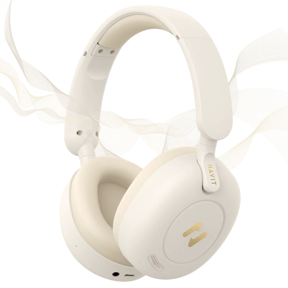 Handsfree Bluetooth HAVIT H655BT Pro, Multipoint, A2DP, ANC, Černá