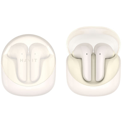 Handsfree Bluetooth HAVIT Modern Buds TW974, TWS, Béžová