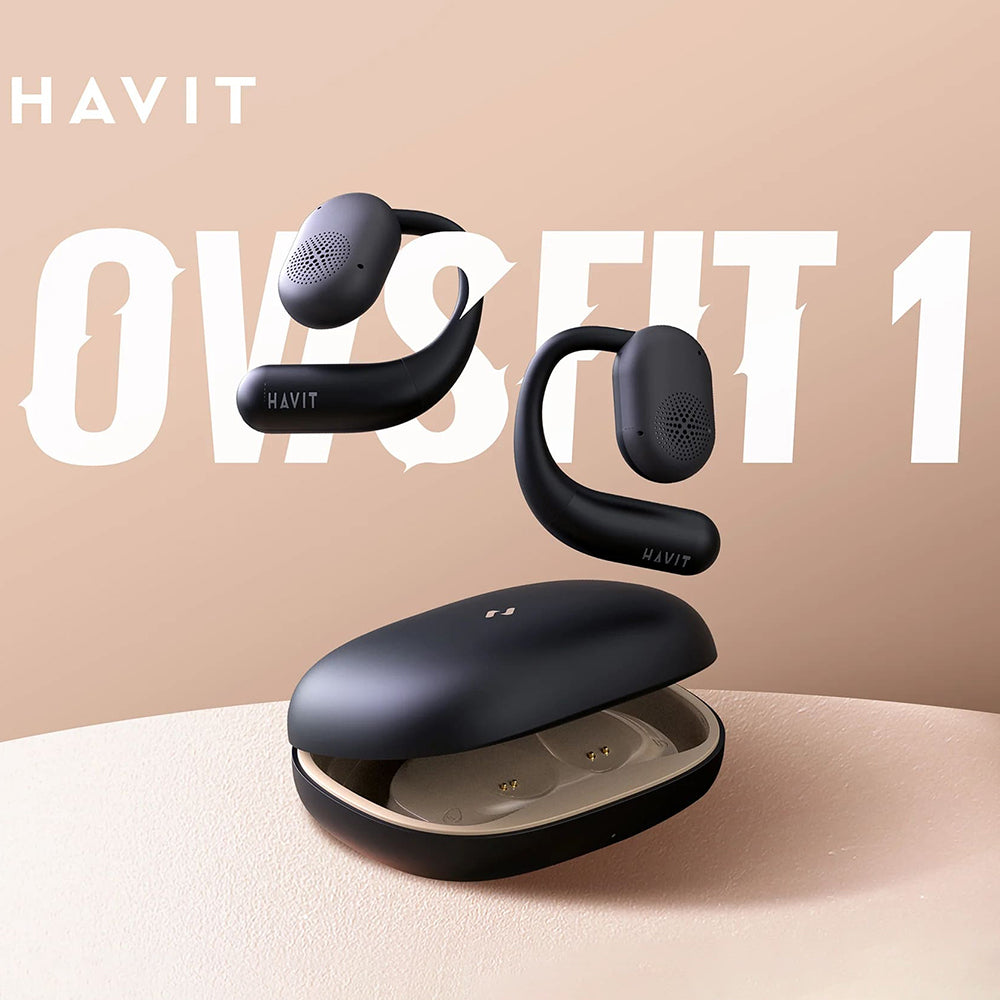 Handsfree Bluetooth HAVIT OWS914, TWS, Béžová
