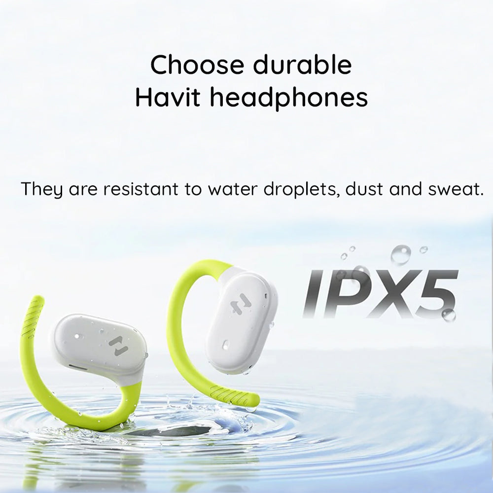 Handsfree Bluetooth HAVIT OWS915, TWS, Šedá