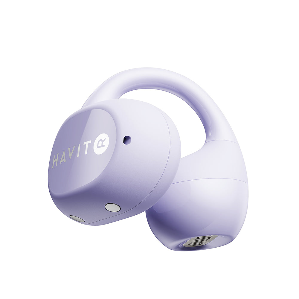 Handsfree Bluetooth HAVIT OWS916 Lite, TWS, Fialová