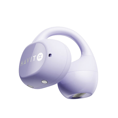 Handsfree Bluetooth HAVIT OWS916 Lite, TWS, Fialová