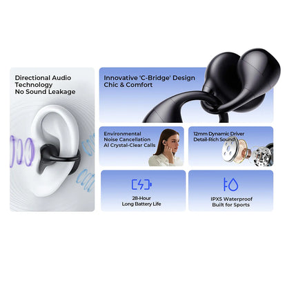 Handsfree Bluetooth HAVIT OWS916 Lite, TWS, Černá