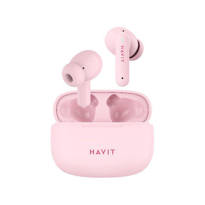 Handsfree Bluetooth HAVIT TW967 Pro, TWS, Pink