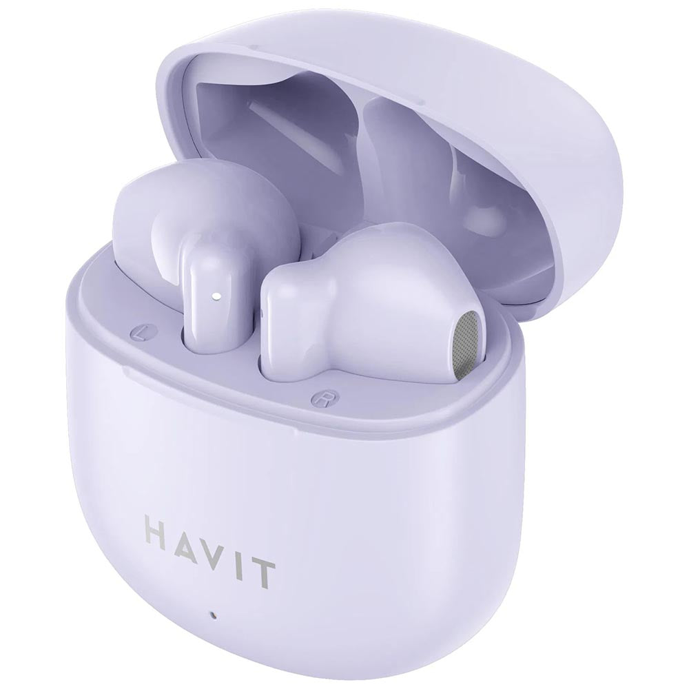 Handsfree Bluetooth HAVIT TW976, TWS, Fialová