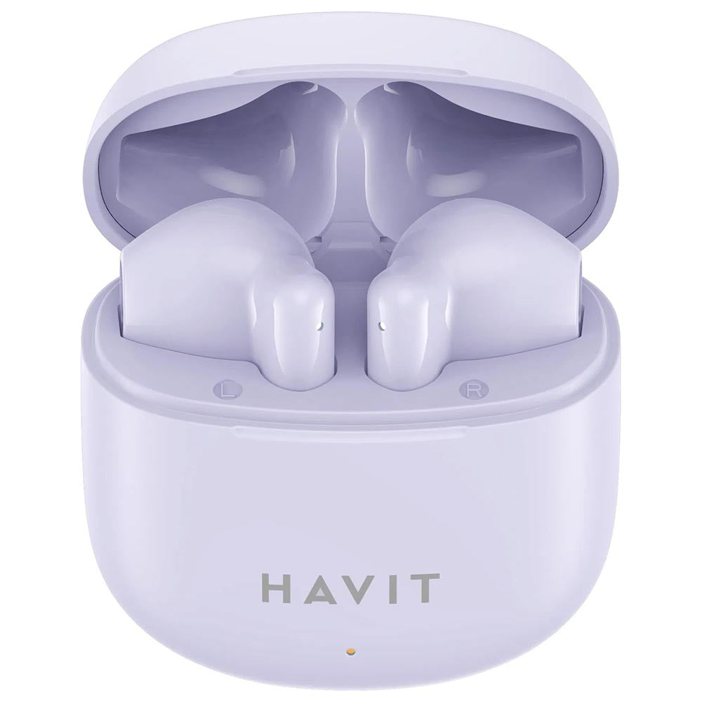Handsfree Bluetooth HAVIT TW976, TWS, Fialová