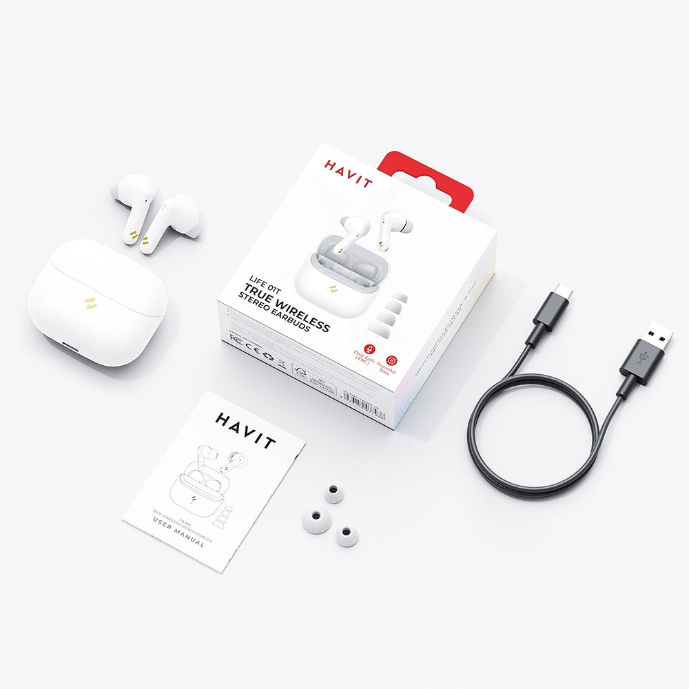 Handsfree Bluetooth HAVIT TW982, TWS, Zelená