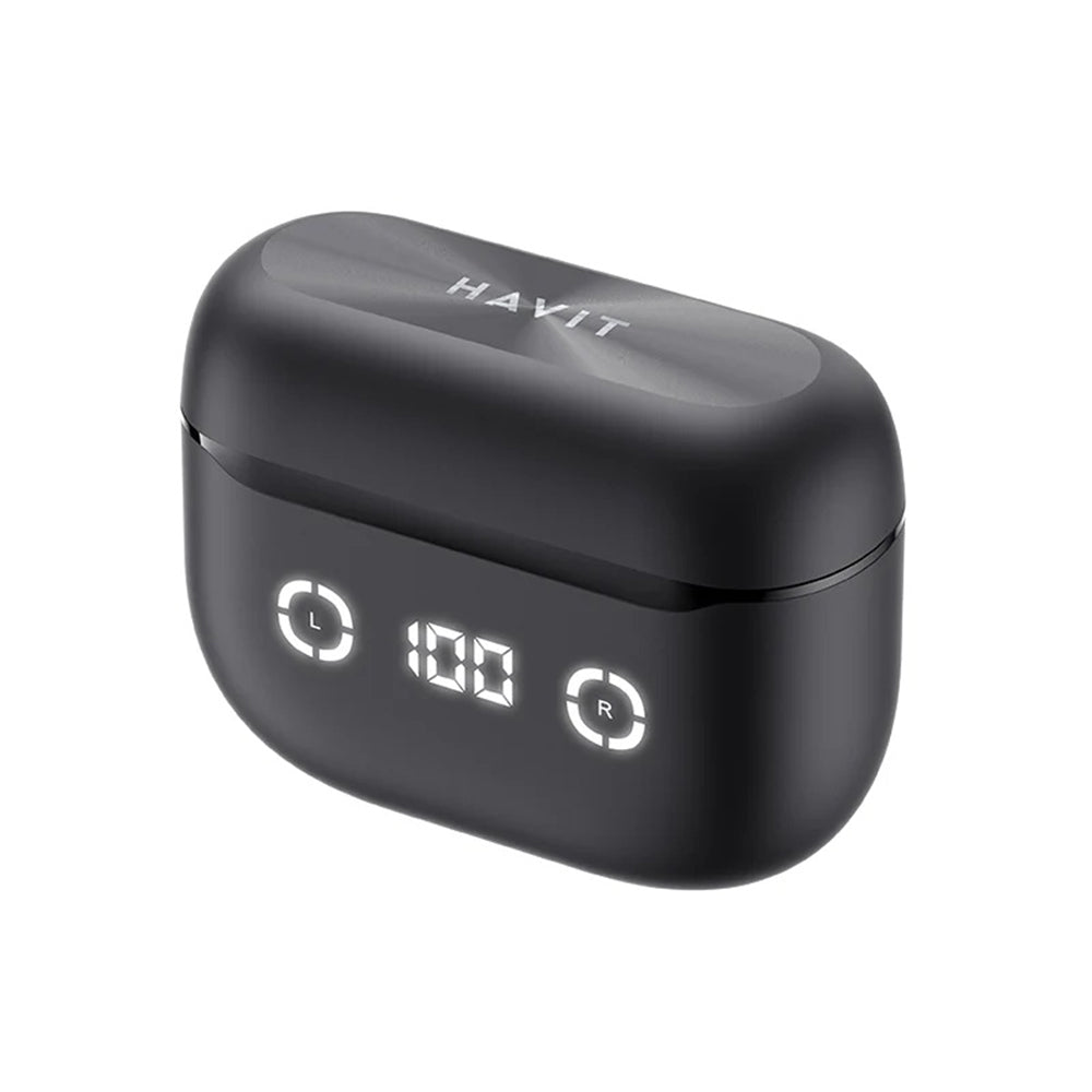 Handsfree Bluetooth HAVIT TW984, TWS, ANC, Černá