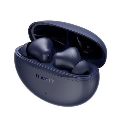 Handsfree Bluetooth HAVIT TW986, TWS, Modrá