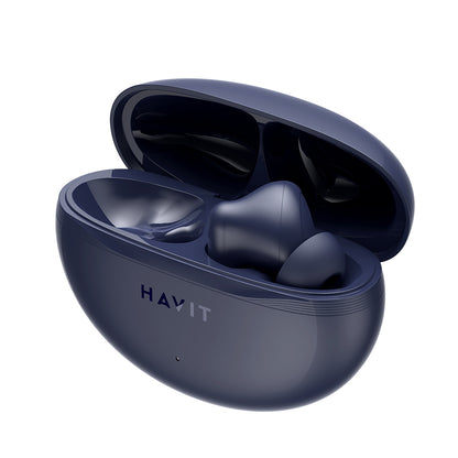 Handsfree Bluetooth HAVIT TW986, TWS, Modrá