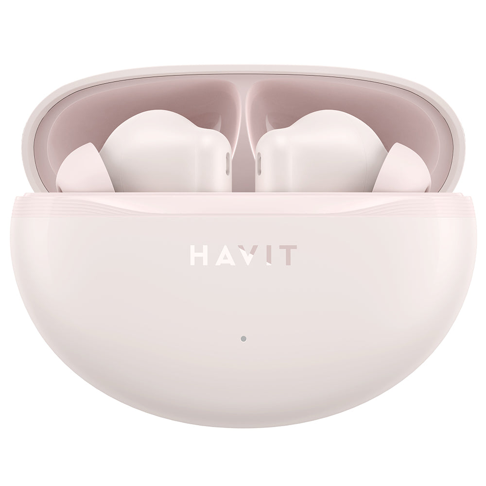 Handsfree Bluetooth HAVIT TW986, TWS, Růžová