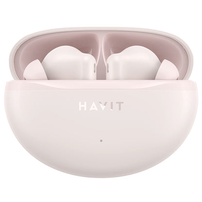 Handsfree Bluetooth HAVIT TW986, TWS, Růžová