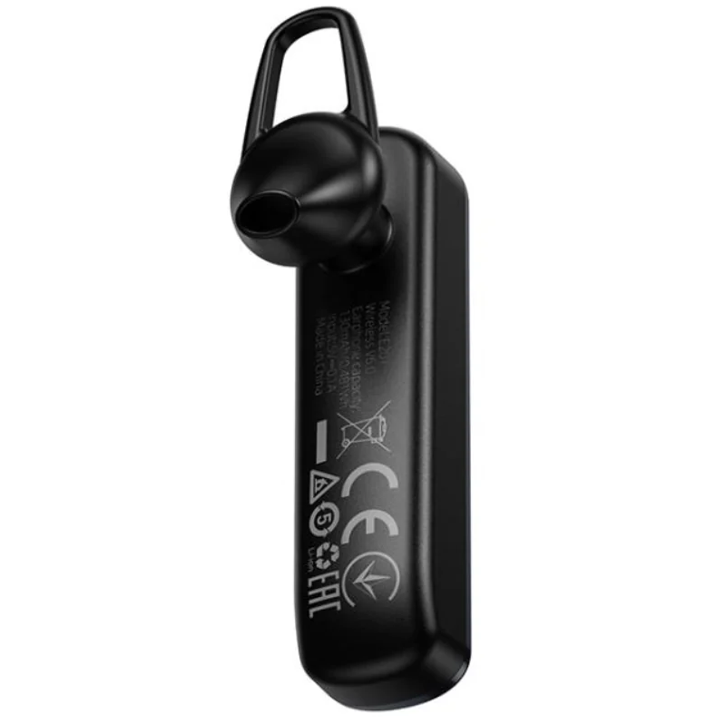 Handsfree Bluetooth HOCO E201, Černá