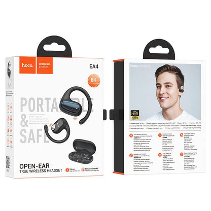 HOCO EA4 Bluetooth Handsfree, TWS, Black