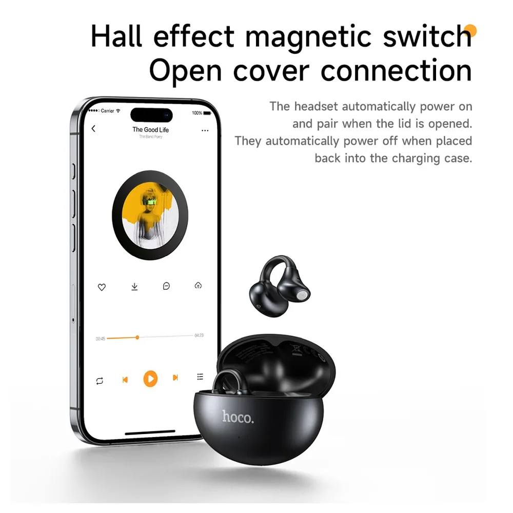 Handsfree Bluetooth HOCO EA8, TWS, Bílá